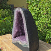 Amethyst Druse – Geode - 37x30x22cm und 23,8kg – Steinwelten OG - Nr. 175, perfect for unique decor and interior design, showcasing raw beauty.