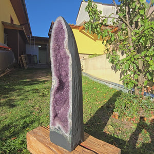 Amethyst Druse – Geode – Höhe 104cm - 70kg – UNIKAT Nr. 94