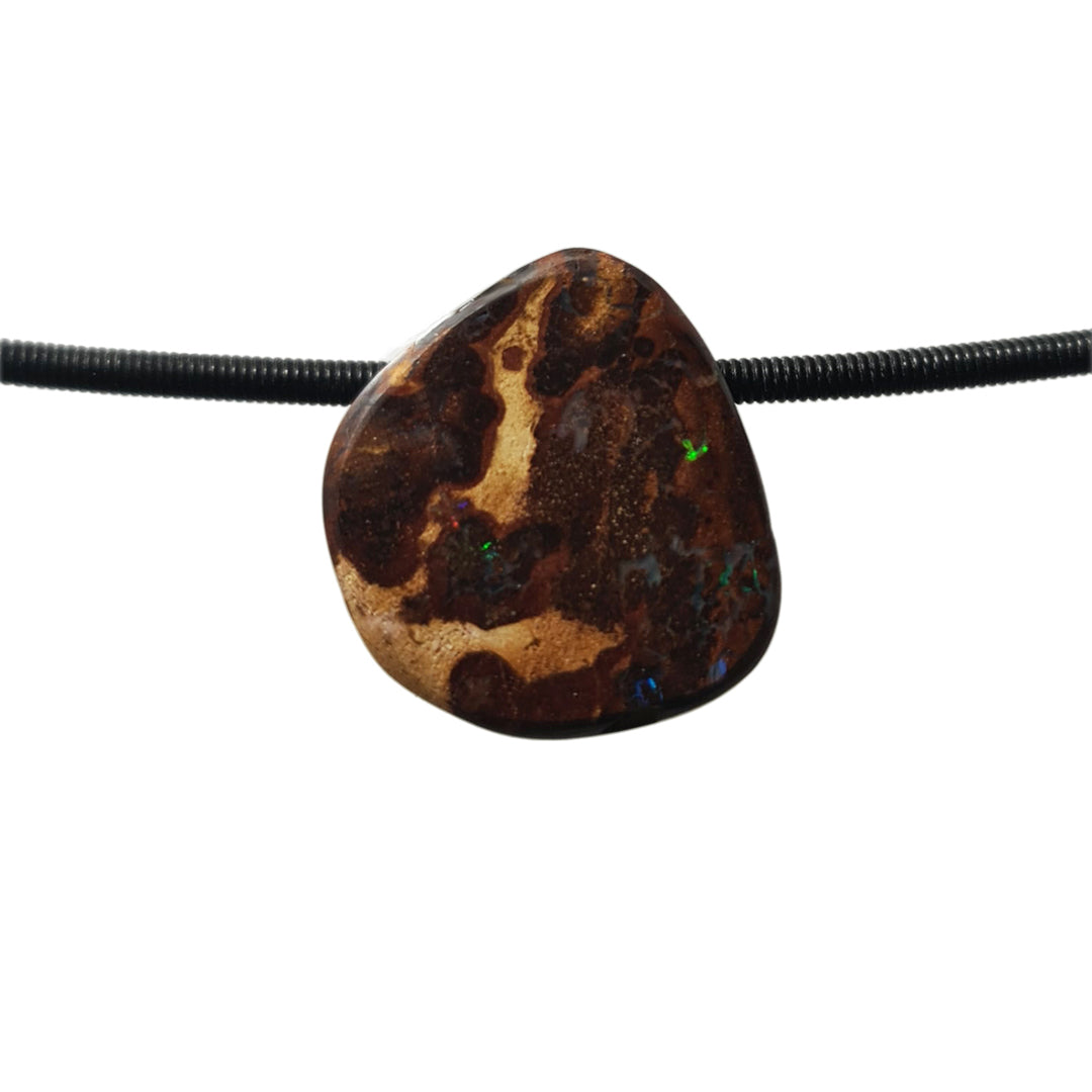 Opal gebohrter Stein von Steinwelten